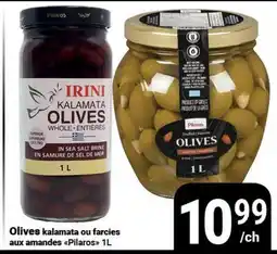 Pasquier Olives kalamata ou farcies aux amandes Pilaros offer