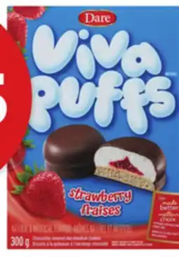 Giant Tiger Dare Viva Puffs offer