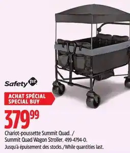 Canadian Tire Summit Quad Wagon Stroller offer