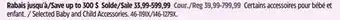 Canadian Tire Selected Baby and Child Accessories offer
