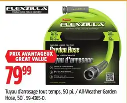 Canadian Tire Flexzilla All-Weather Garden Hose offer