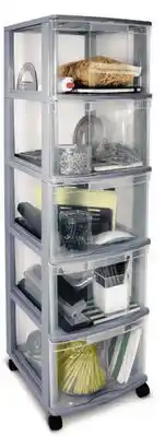 Canadian Tire type A 5-Drawer Wheeled Storage Tower offer