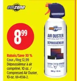 Canadian Tire Emzone Compressed Air Duster, 10-oz offer