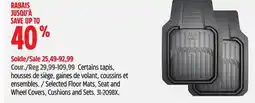Canadian Tire Weathertech Selected Floor Mats, Seat and Wheel Covers, Cushions and Sets offer