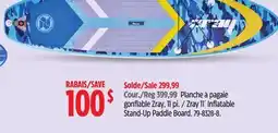 Canadian Tire Zray 11´ Inflatable Stand-Up Paddle Board offer