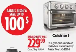 Canadian Tire Four grille-pain à air chaud offer