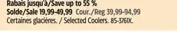 Canadian Tire Selected Coolers offer