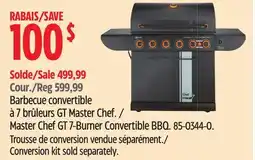 Canadian Tire Master Chef GT 7-Burner Convertible BBQ offer