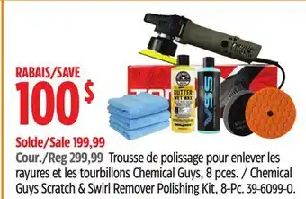 Canadian Tire Chemical Guys Scratch & Swirl Remover Polishing Kit offer