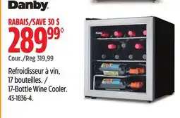Canadian Tire Danby 17-Bottle Wine Cooler offer
