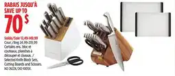 Canadian Tire Selected Knife Block Sets, Cutting Boards and Scissors offer