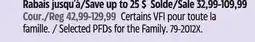 Canadian Tire Selected PFDs for the Family offer