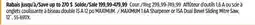 Canadian Tire MAXIMUM 1.6A Sharpener or 15A Dual Bevel Sliding Mitre Saw, 12˝ offer