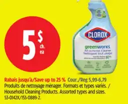 Canadian Tire Household Cleaning Products offer