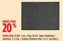 Canadian Tire Indoor/Outdoor Mat offer