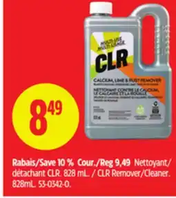 Canadian Tire CLR Remover/Cleaner offer