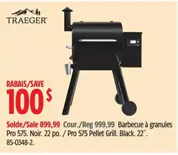 Canadian Tire Traeger Pro 575 Pellet Grill offer