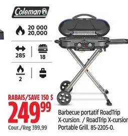 Canadian Tire Coleman RoadTrip X-cursion Portable Grill offer