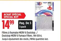 Canadian Tire Duststop MERV 6 Furnace Filters offer