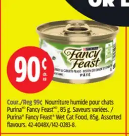 Canadian Tire Purina Fancy Feast Wet Cat Food offer
