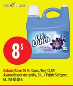 Canadian Tire Fabric Softener offer