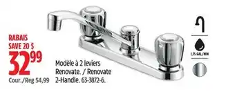 Canadian Tire Danze Renovate 2-Handle offer