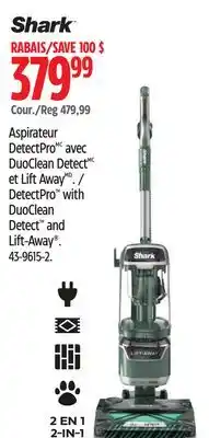 Canadian Tire Shark DetectPro with DuoClean Detect and Lift-Away offer