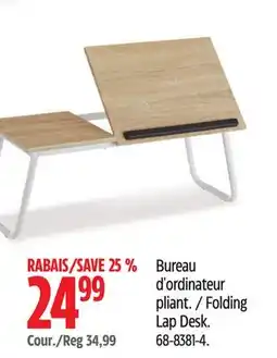 Canadian Tire For Living Folding Lap Desk offer