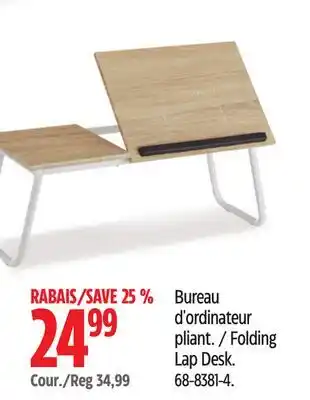 Canadian Tire For Living Folding Lap Desk offer