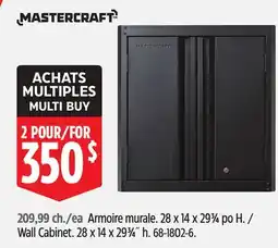 Canadian Tire Mastercraft Wall Cabinet offer