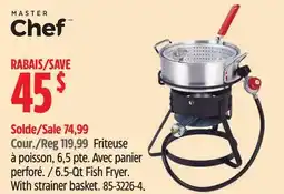 Canadian Tire Master Chef 6.5-Qt Fish Fryer offer