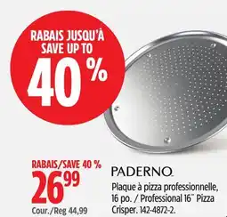 Canadian Tire Professional 16 Pizza Crisper offer