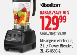 Canadian Tire Salton Power Blender, 2L offer