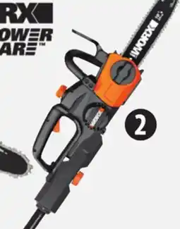 Canadian Tire Worx 20V Cordless 2-in-1 Polesaw, 10 with 2Ah Battery & Charger offer