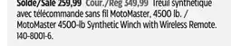 Canadian Tire Treuil synthétique avec télécommande sans fil MotoMaster offer