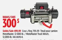 Canadian Tire MotoMaster Truck Winch offer