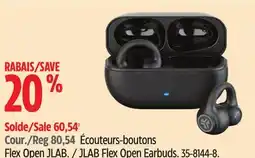 Canadian Tire JLAB Flex Open Earbuds offer