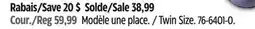 Canadian Tire Outbound Twin Size offer