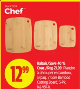 Canadian Tire Master Chef Core Bamboo Cutting Board, 3-Pk offer