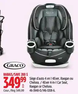 Canadian Tire GRACO 4Ever 4-in-1 Car Seat, Raegan or Chelsea offer