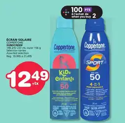 Marches Tradition COPPERTONE SUNSCREEN offer