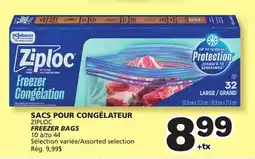 Marches Tradition ZIPLOC FREEZER BAGS offer