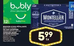 Marches Tradition SPARKLING WATER OR WATER BEVERAGE offer