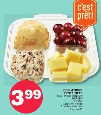 Marches Tradition C'EST PRÊT! PROTEIN SNACKS offer