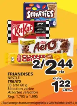 Marches Tradition FRIANDISES NESTLÉ offer