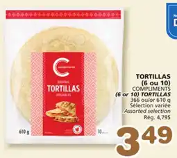 Marches Tradition COMPLIMENTS (6 or 10) TORTILLAS offer