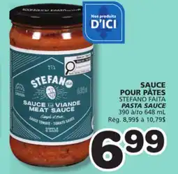 Marches Tradition STEFANO FAITA PASTA SAUCE offer