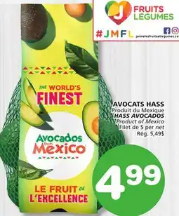Marches Tradition HASS AVOCADOS offer