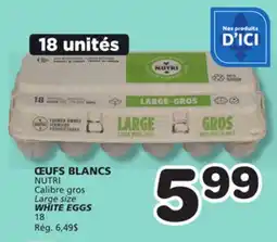 Marches Tradition NUTRI WHITE EGGS offer