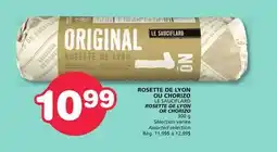 Marches Tradition LE SAUCIFLARD ROSETTE DE LYON OR CHORIZO offer